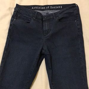 Articles of Society classic dark wash jeans
